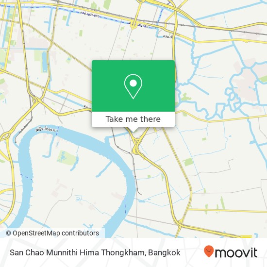 San Chao Munnithi Hima Thongkham map