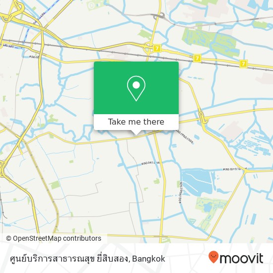 ศูนย์บริการสาธารณสุข ยี่สิบสอง map