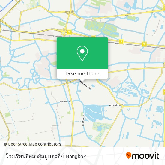 โรงเรียนอิสลาฮุ้ลมูบตะดีย์ map