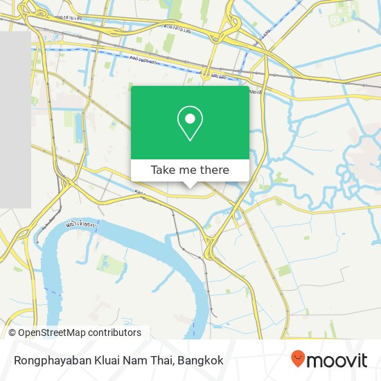 Rongphayaban Kluai Nam Thai map