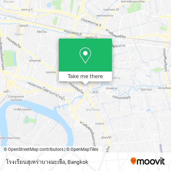 โรงเรียนสุเหร่าบางมะเขือ map