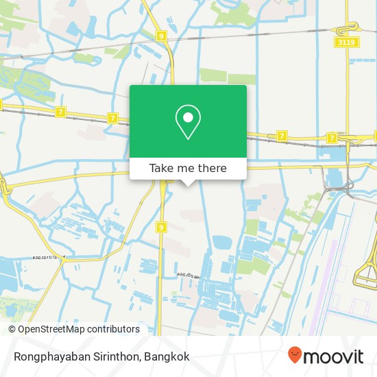 Rongphayaban Sirinthon map
