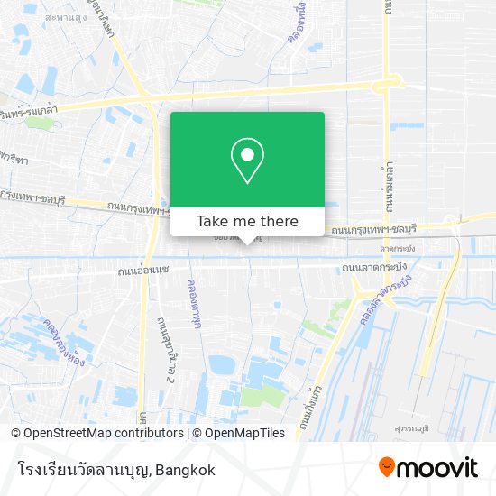 โรงเรียนวัดลานบุญ map