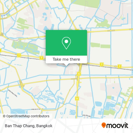 Ban Thap Chang map