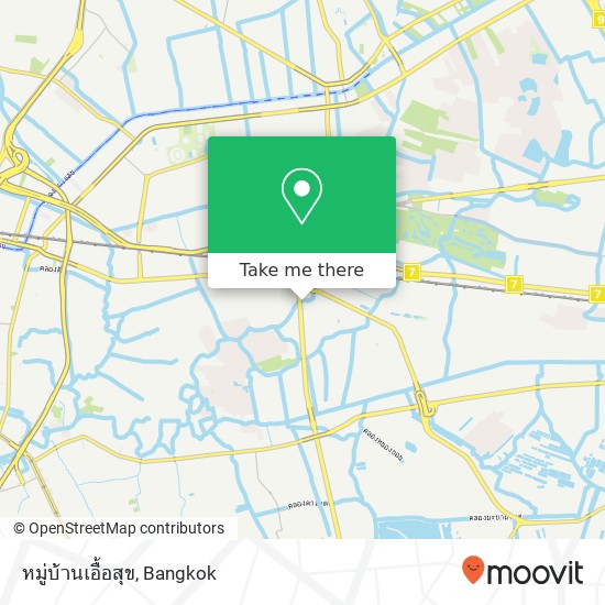 หมู่บ้านเอื้อสุข map