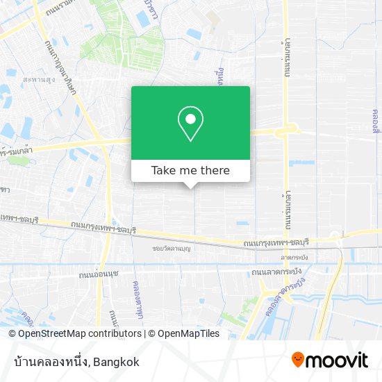 บ้านคลองหนึ่ง map