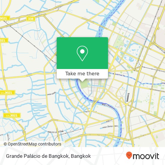 Grande Palácio de Bangkok map