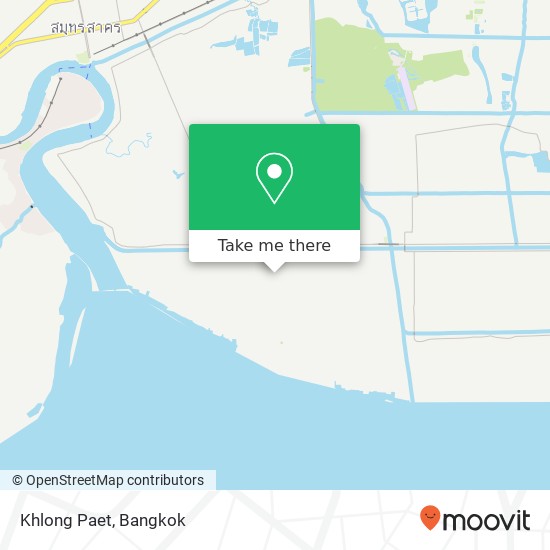 Khlong Paet map