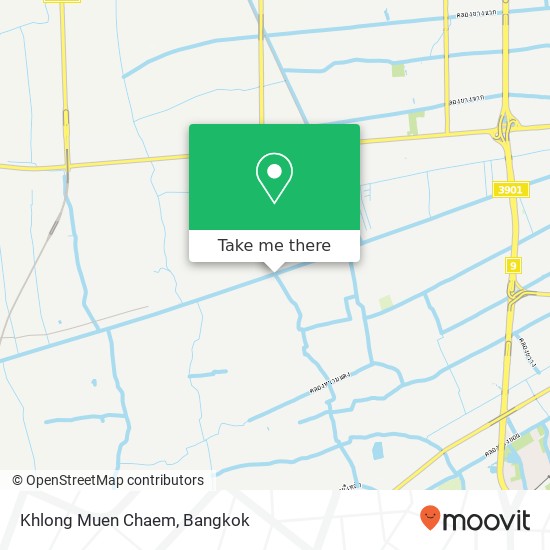 Khlong Muen Chaem map