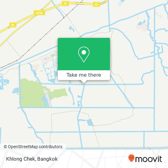 Khlong Chek map