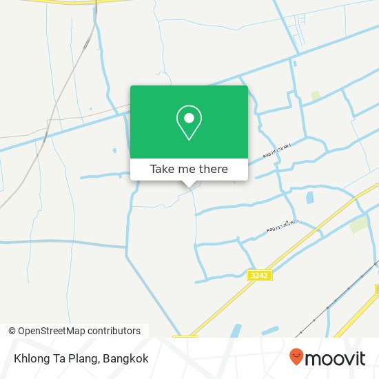 Khlong Ta Plang map