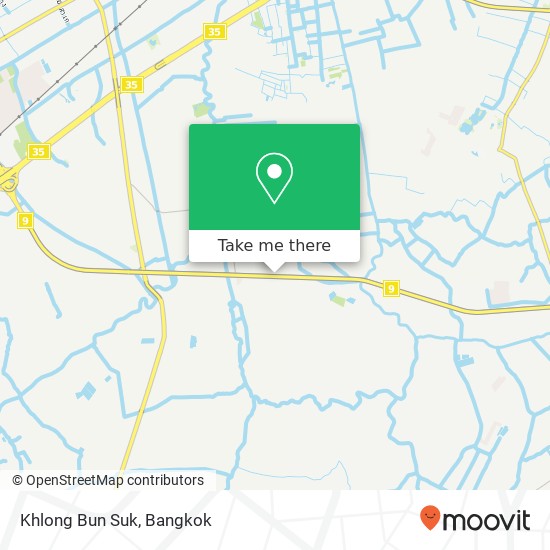 Khlong Bun Suk map
