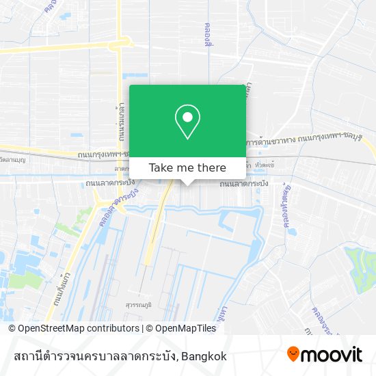 สถานีตำรวจนครบาลลาดกระบัง map