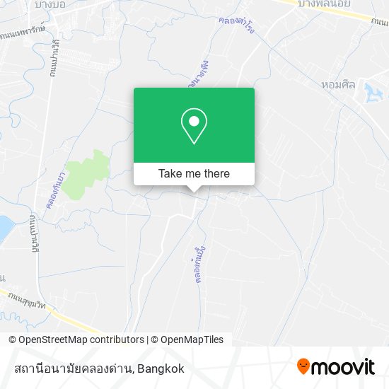 สถานีอนามัยคลองด่าน map