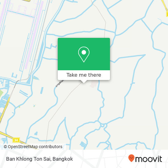 Ban Khlong Ton Sai map