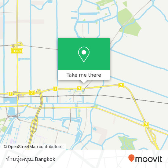 บ้านรุ่งอรุณ map