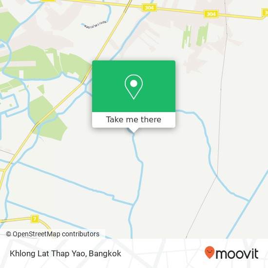 Khlong Lat Thap Yao map