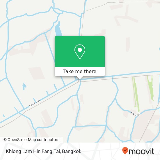 Khlong Lam Hin Fang Tai map