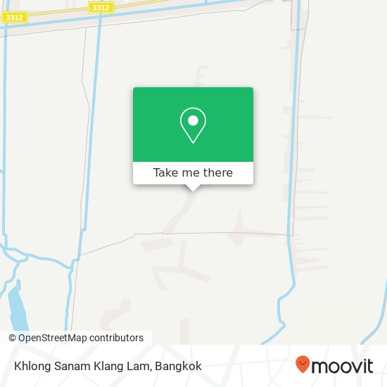 Khlong Sanam Klang Lam map