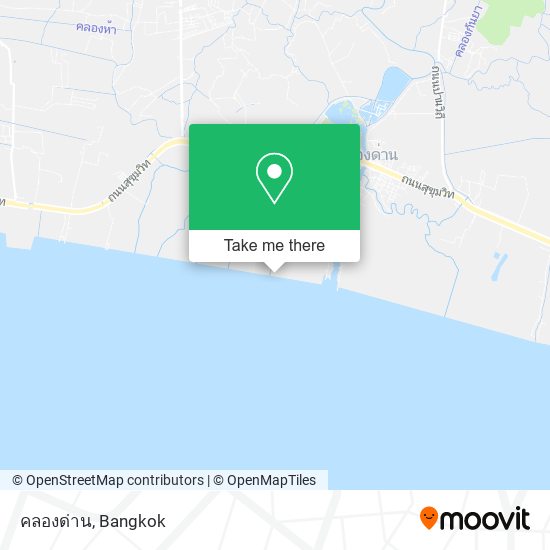 คลองด่าน map
