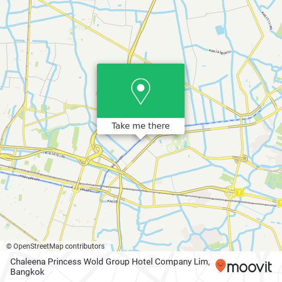 Chaleena Princess Wold Group Hotel Company Lim map