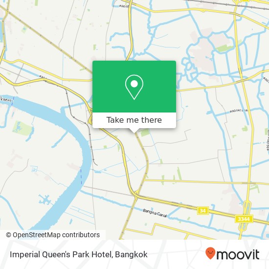 Imperial Queen's Park Hotel map