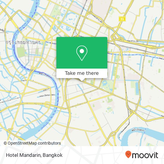 Hotel Mandarin map