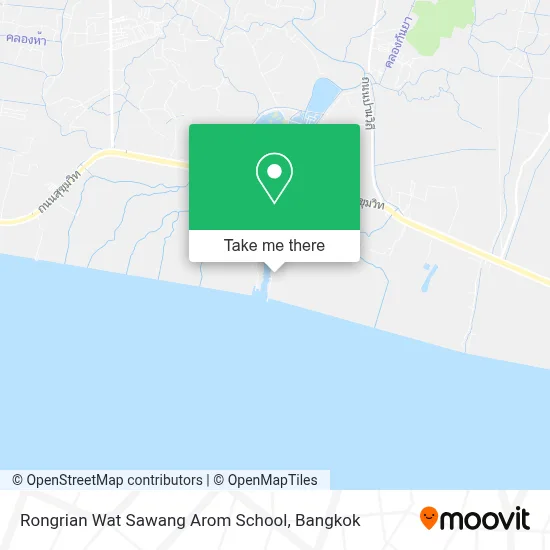 Rongrian Wat Sawang Arom School map
