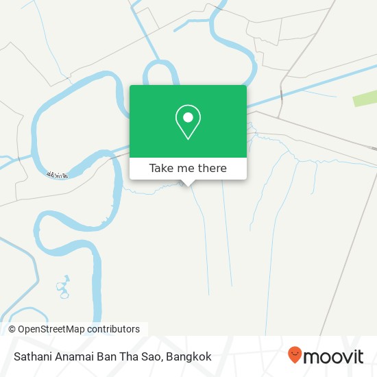 Sathani Anamai Ban Tha Sao map