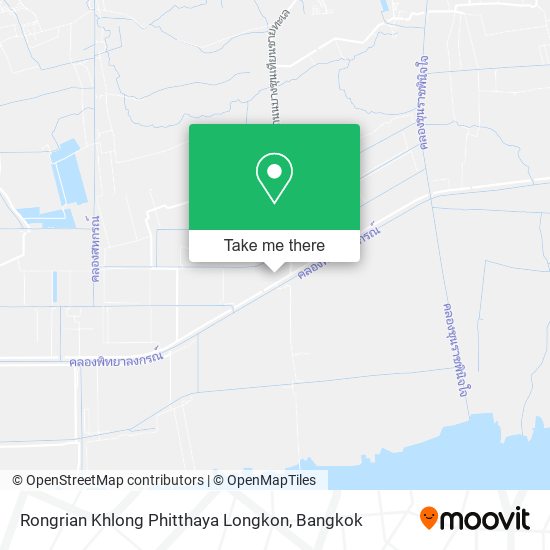 Rongrian Khlong Phitthaya Longkon map