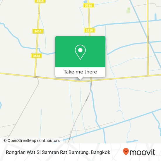 Rongrian Wat Si Samran Rat Bamrung map