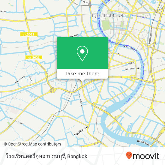 โรงเรียนสตรีกุหลาบธนบุรี map