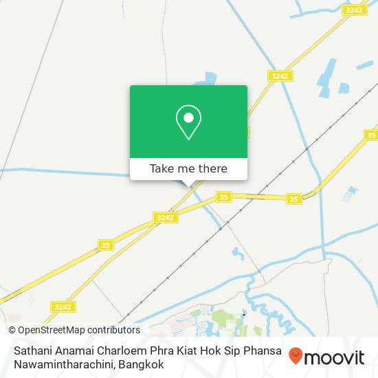 Sathani Anamai Charloem Phra Kiat Hok Sip Phansa Nawamintharachini map