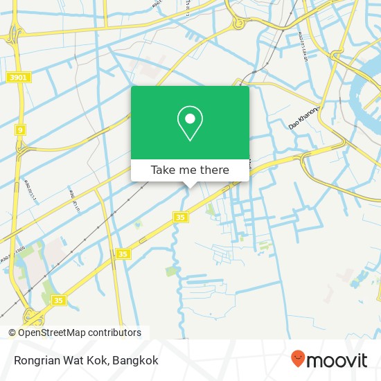 Rongrian Wat Kok map
