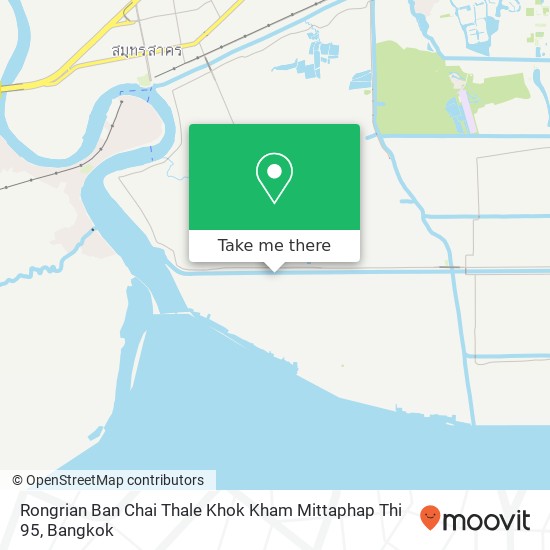 Rongrian Ban Chai Thale Khok Kham Mittaphap Thi 95 map