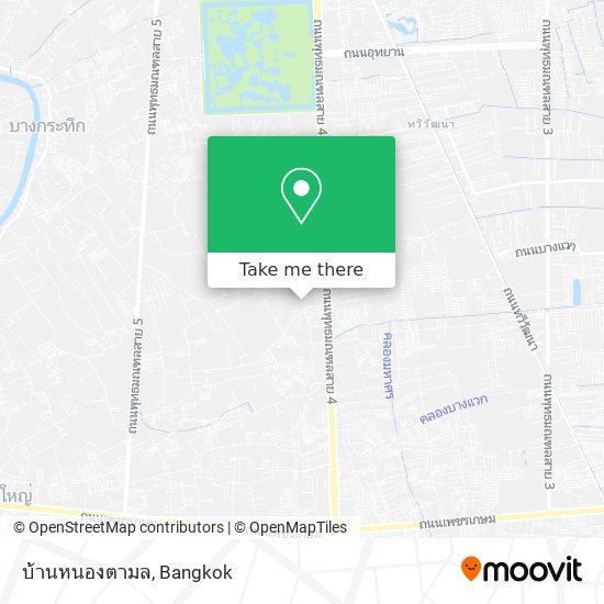 บ้านหนองตามล map