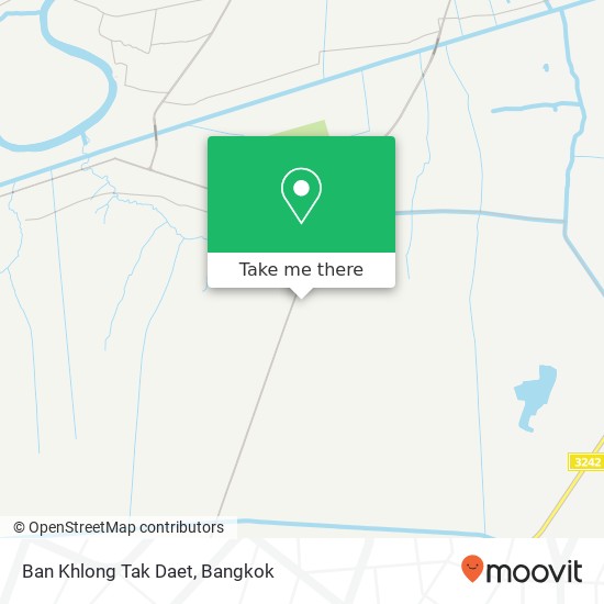 Ban Khlong Tak Daet map