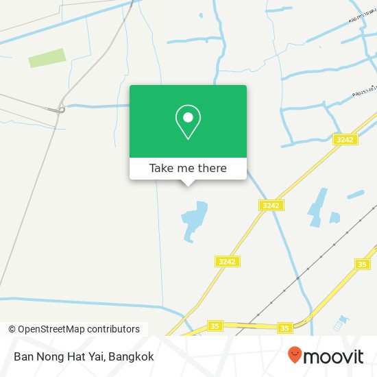 Ban Nong Hat Yai map