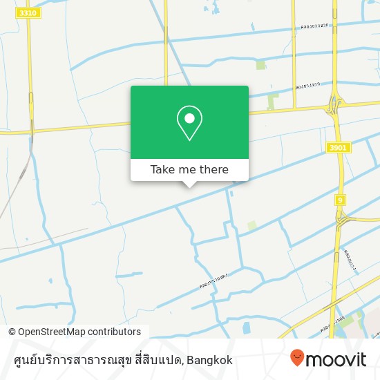 ศูนย์บริการสาธารณสุข สี่สิบแปด map