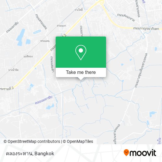 คลองระหาน map