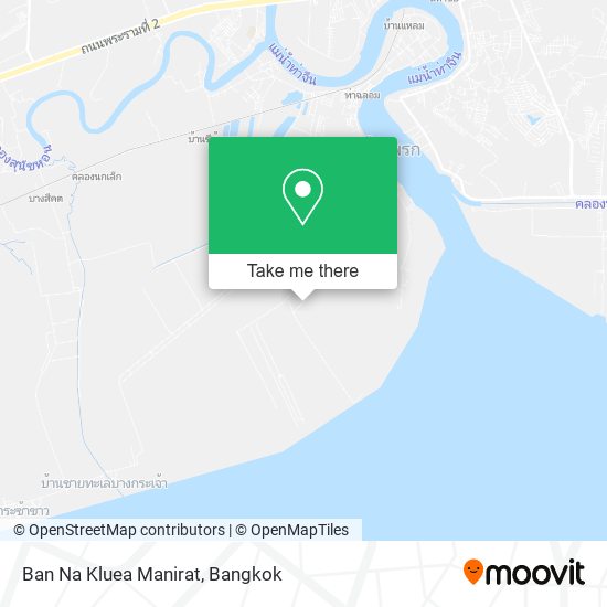 Ban Na Kluea Manirat map