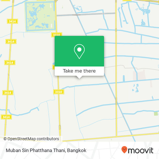Muban Sin Phatthana Thani map