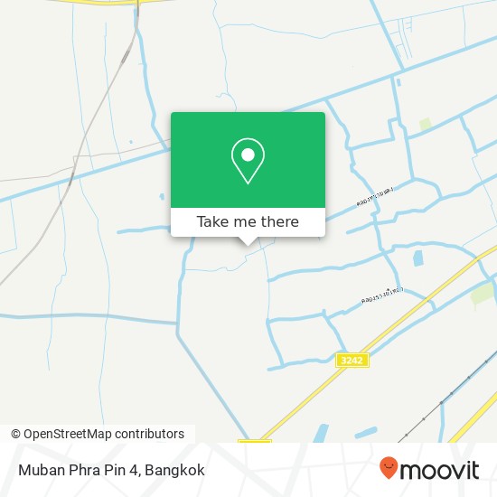 Muban Phra Pin 4 map