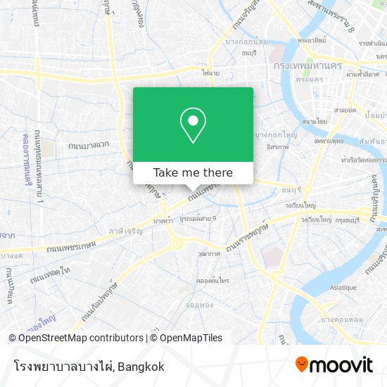 โรงพยาบาลบางไผ่ map