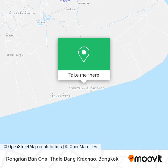 Rongrian Ban Chai Thale Bang Krachao map