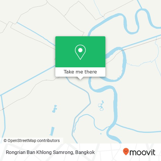 Rongrian Ban Khlong Samrong map