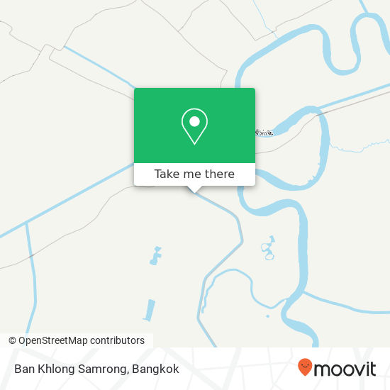 Ban Khlong Samrong map
