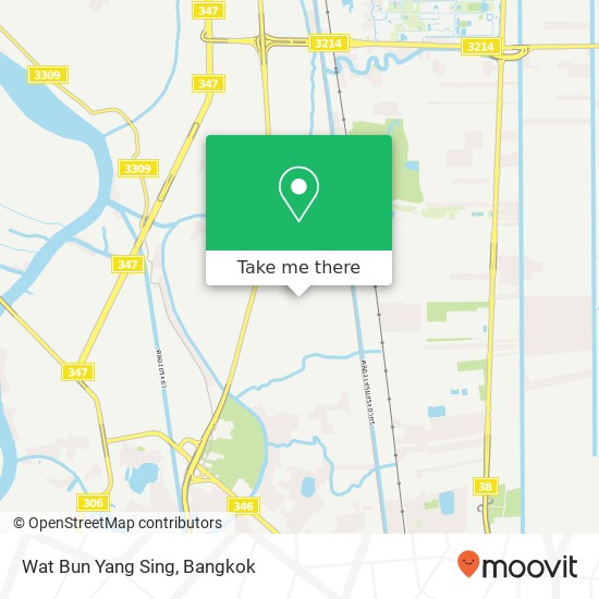 Wat Bun Yang Sing map