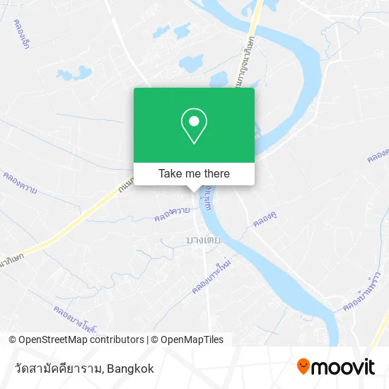 วัดสามัคคียาราม map