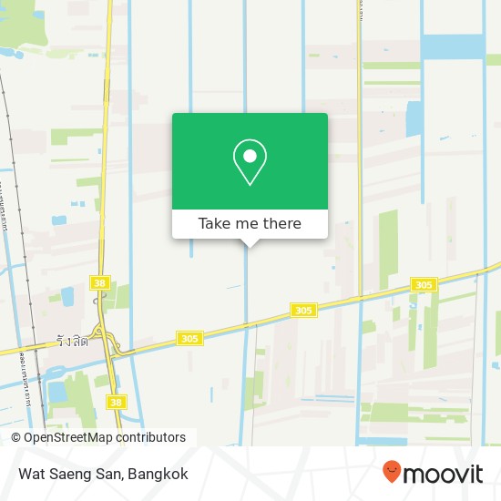 Wat Saeng San map